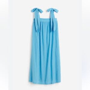 H&M Blue Midi Dress